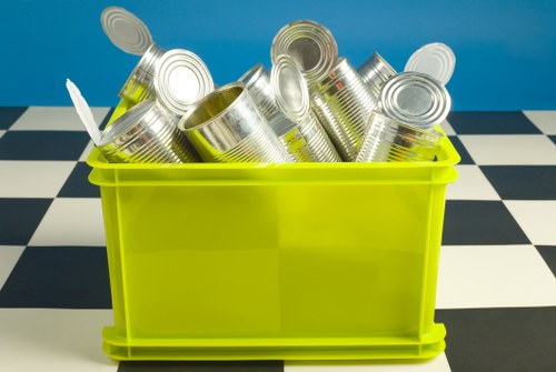 Residents disposing of waste in Merton