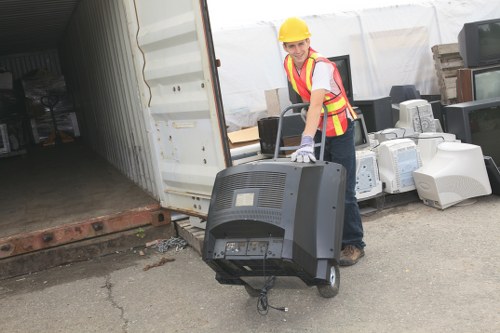 Eco-friendly waste disposal process for builders in Merton
