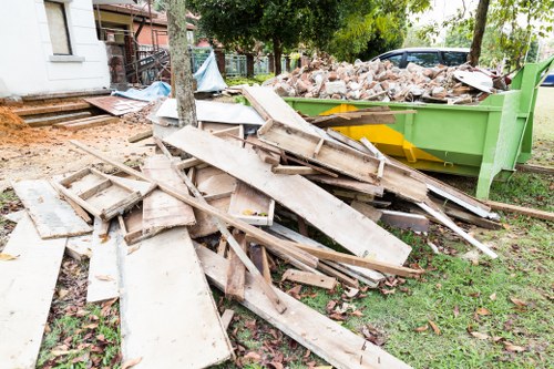 Commercial waste removal services in Merton